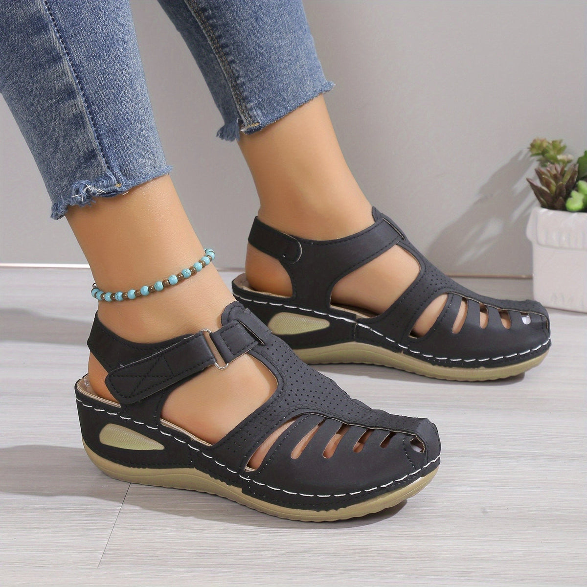 Leni – Sandalias cómodas con ligera elevación