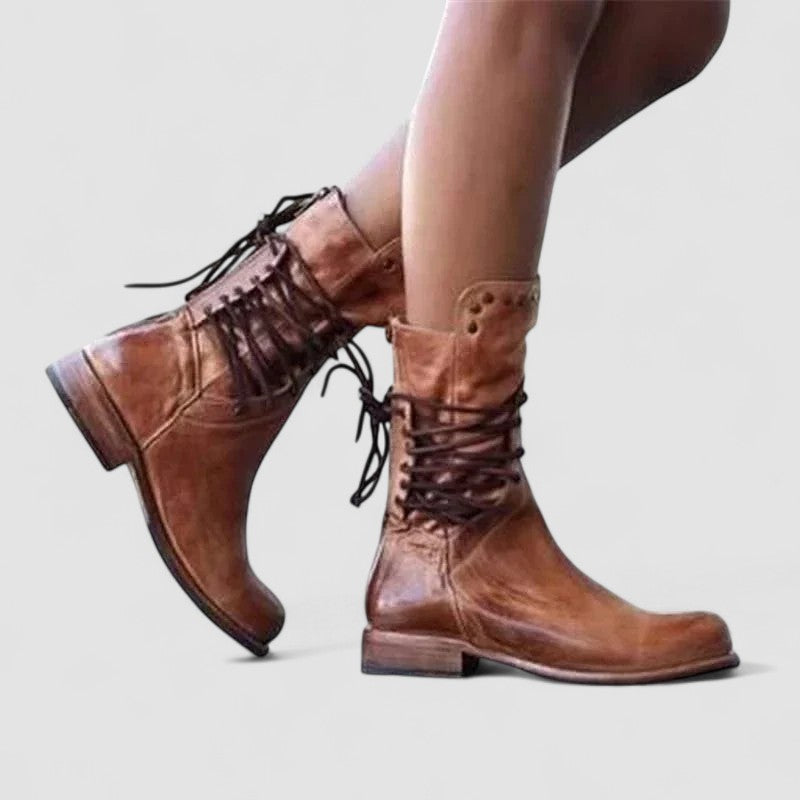 Mae | Botas western ortopédicas con cordones