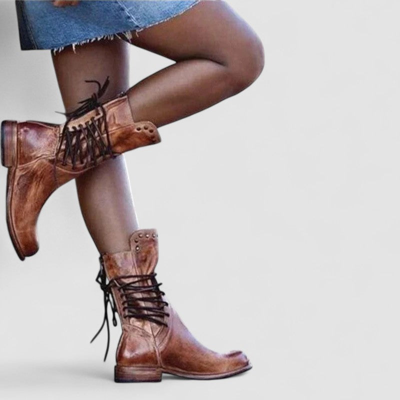 Mae | Botas western ortopédicas con cordones