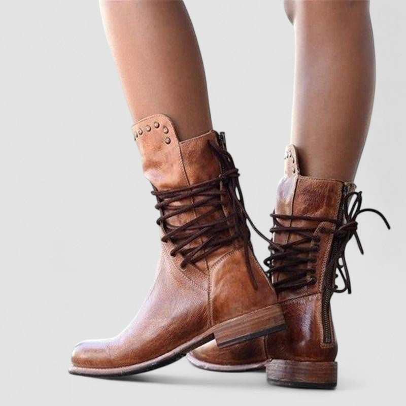 Mae | Botas western ortopédicas con cordones