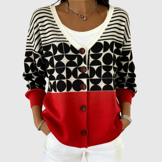Miriam | Chaqueta de punto abotonada