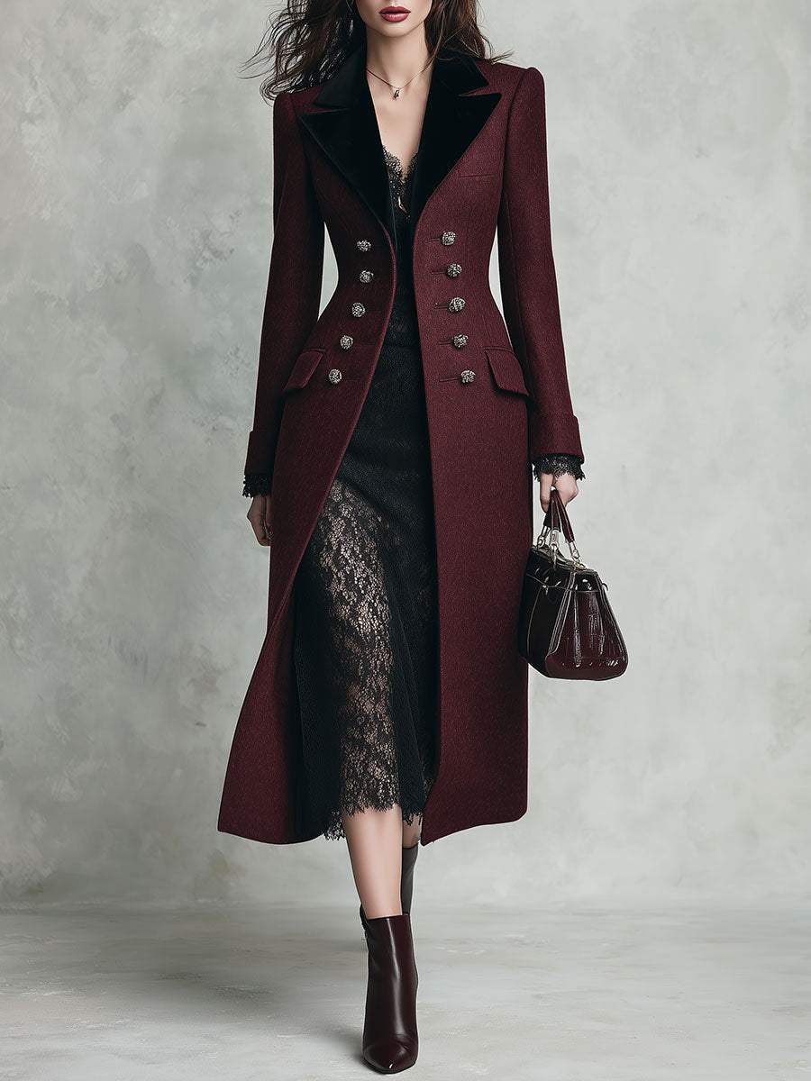 Abrigo Midi de Lana Quiet Luxury