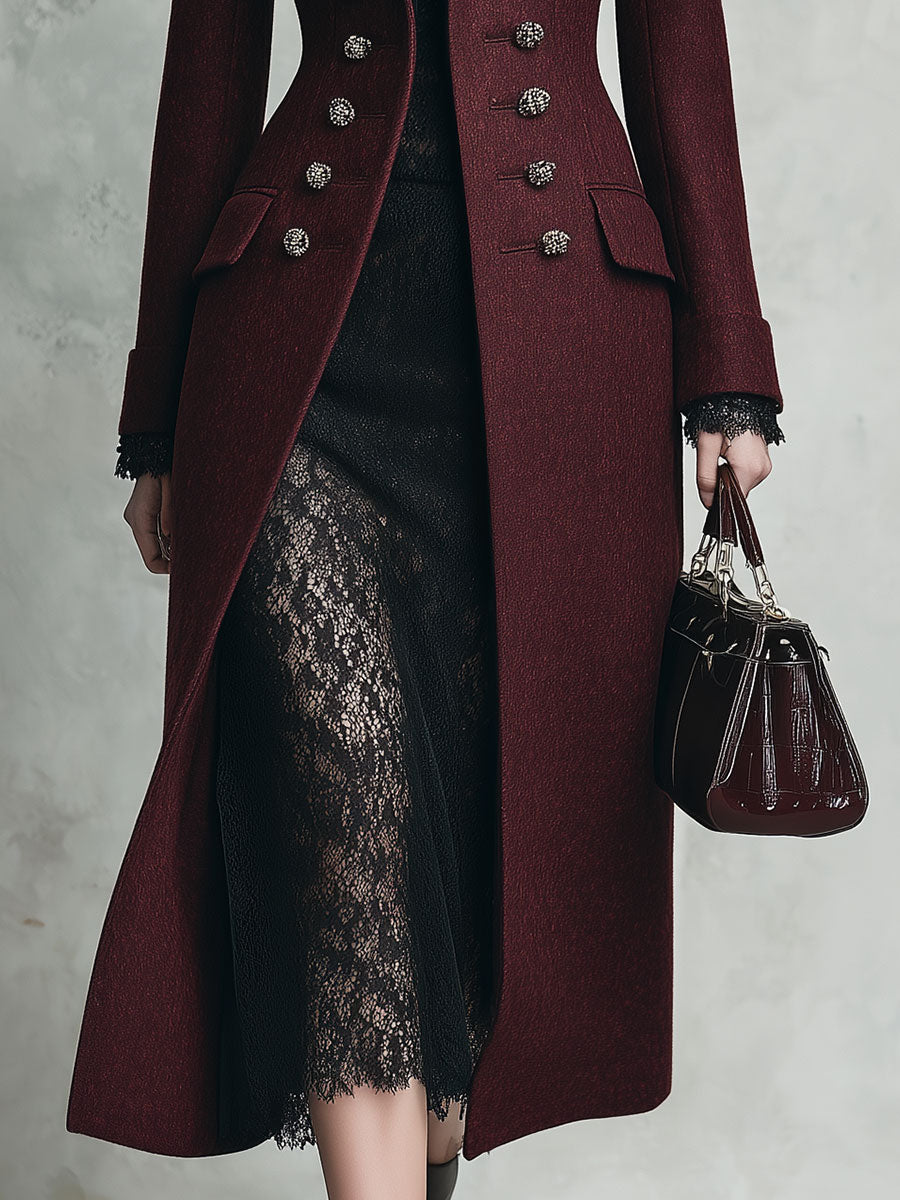 Abrigo Midi de Lana Quiet Luxury