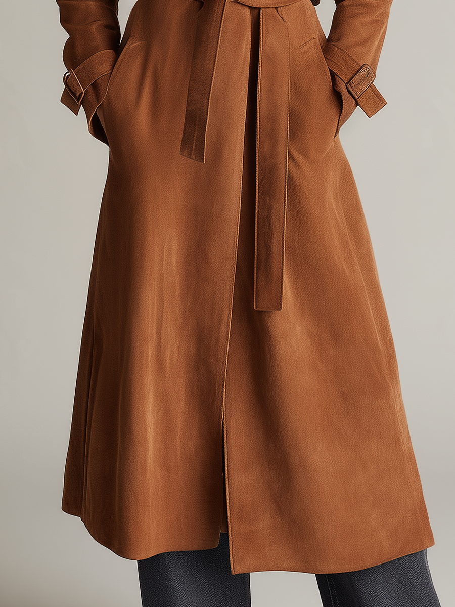 Gabardina Western Cognac