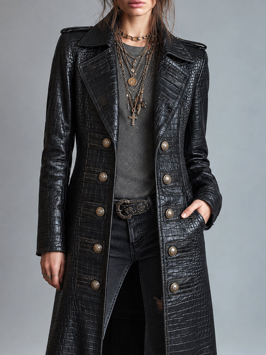 Abrigo de Piel Midnight Nomad