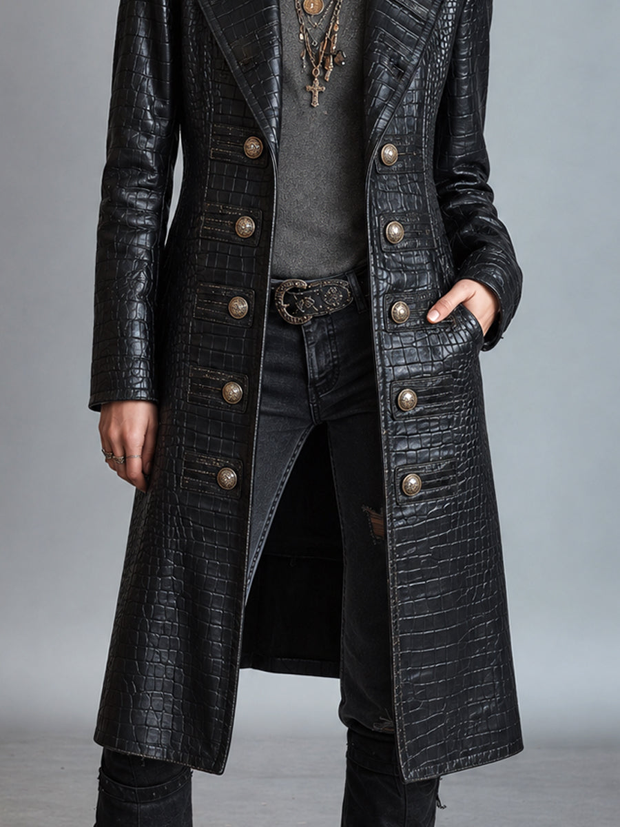 Abrigo de Piel Midnight Nomad