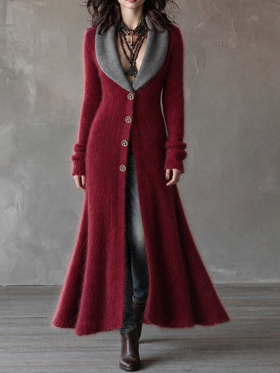 Cárdigan Guardapolvo Crimson