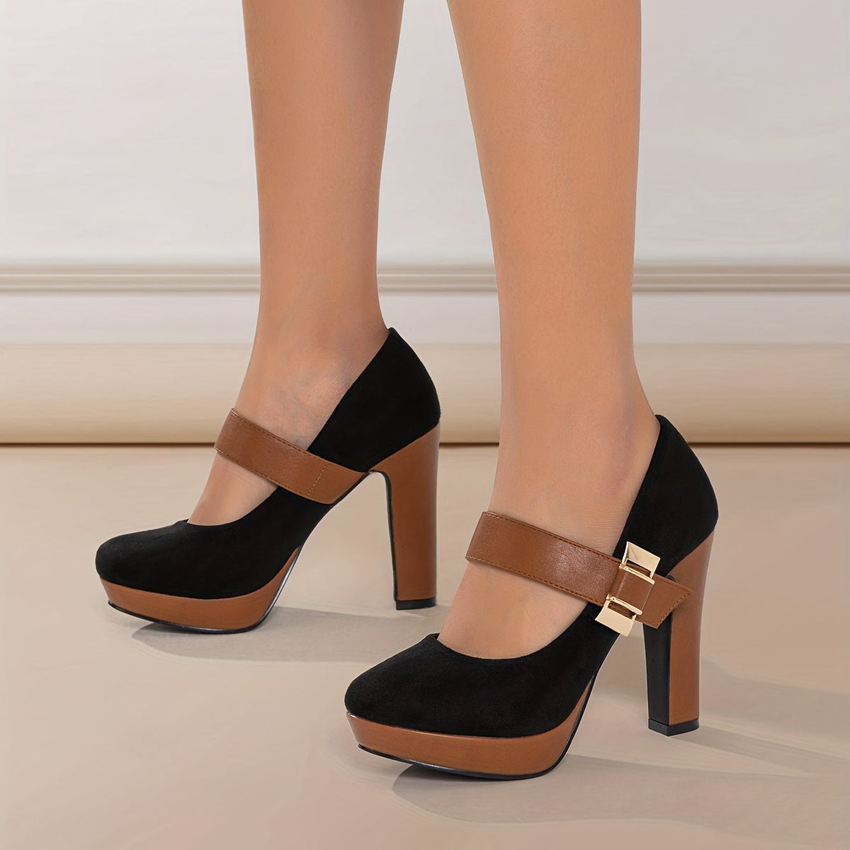 Zapatos de Salón Elegantes de Tacón Cómodo