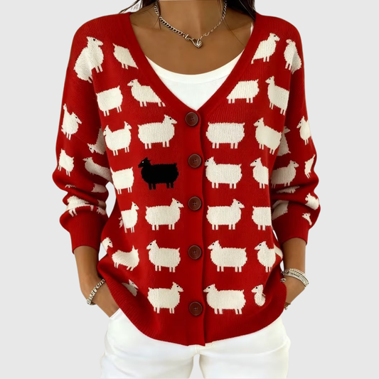Livia | Chaqueta de punto abotonada