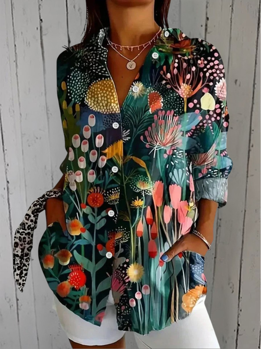 Bellori Milano | Blusa Floral Elegante Sophie