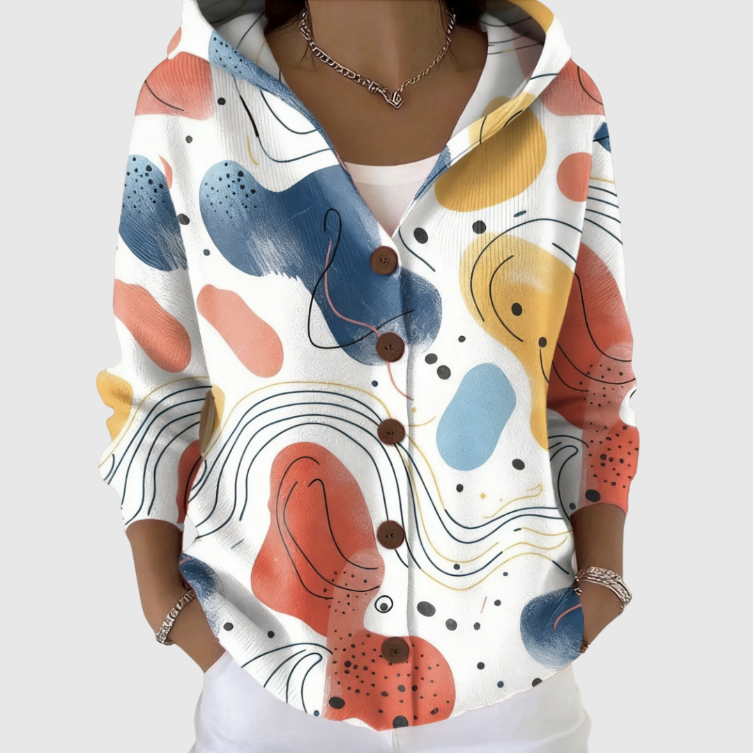 Lucia | Chaqueta de punto con capucha