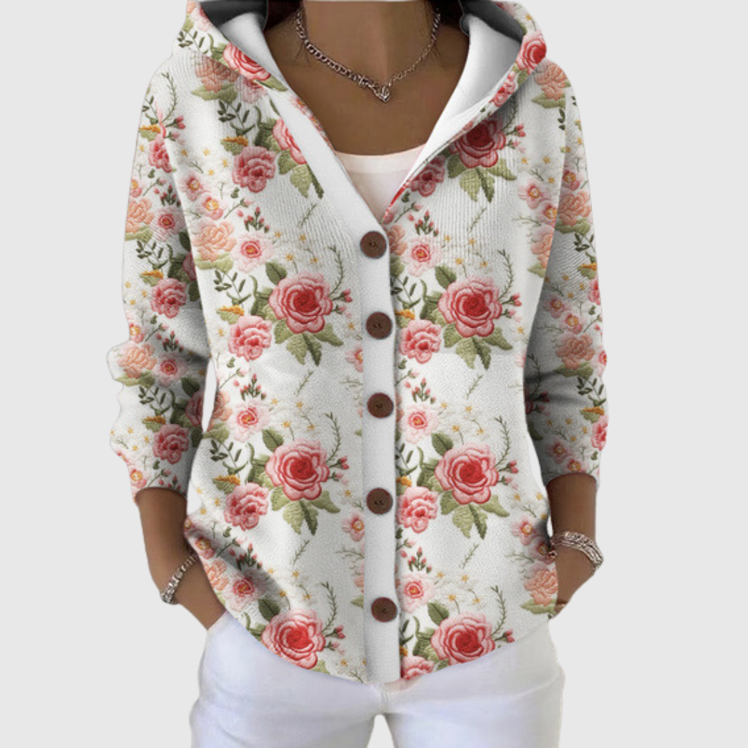 Amelia | Chaqueta de punto con capucha