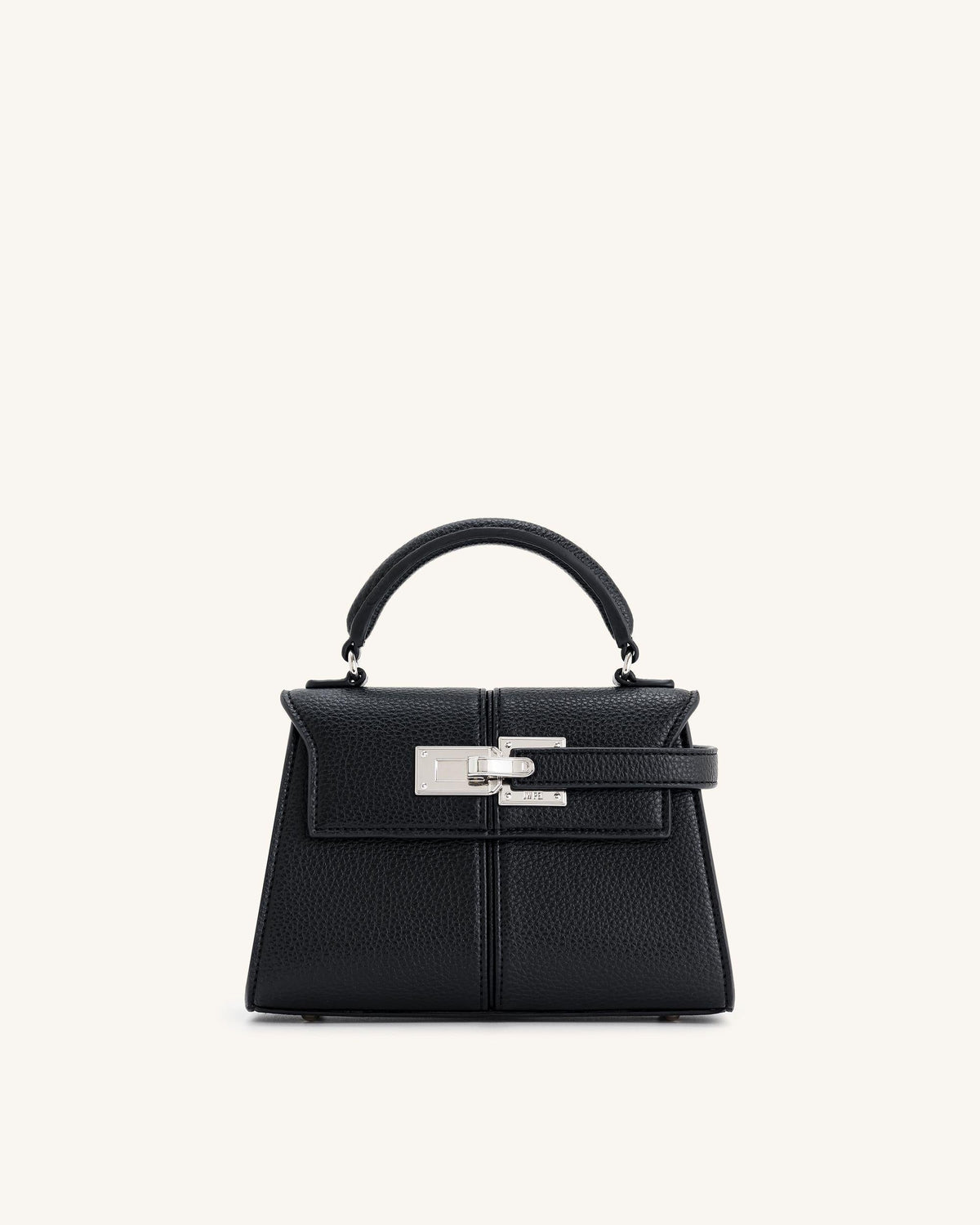 Bolso con asa superior - Negro