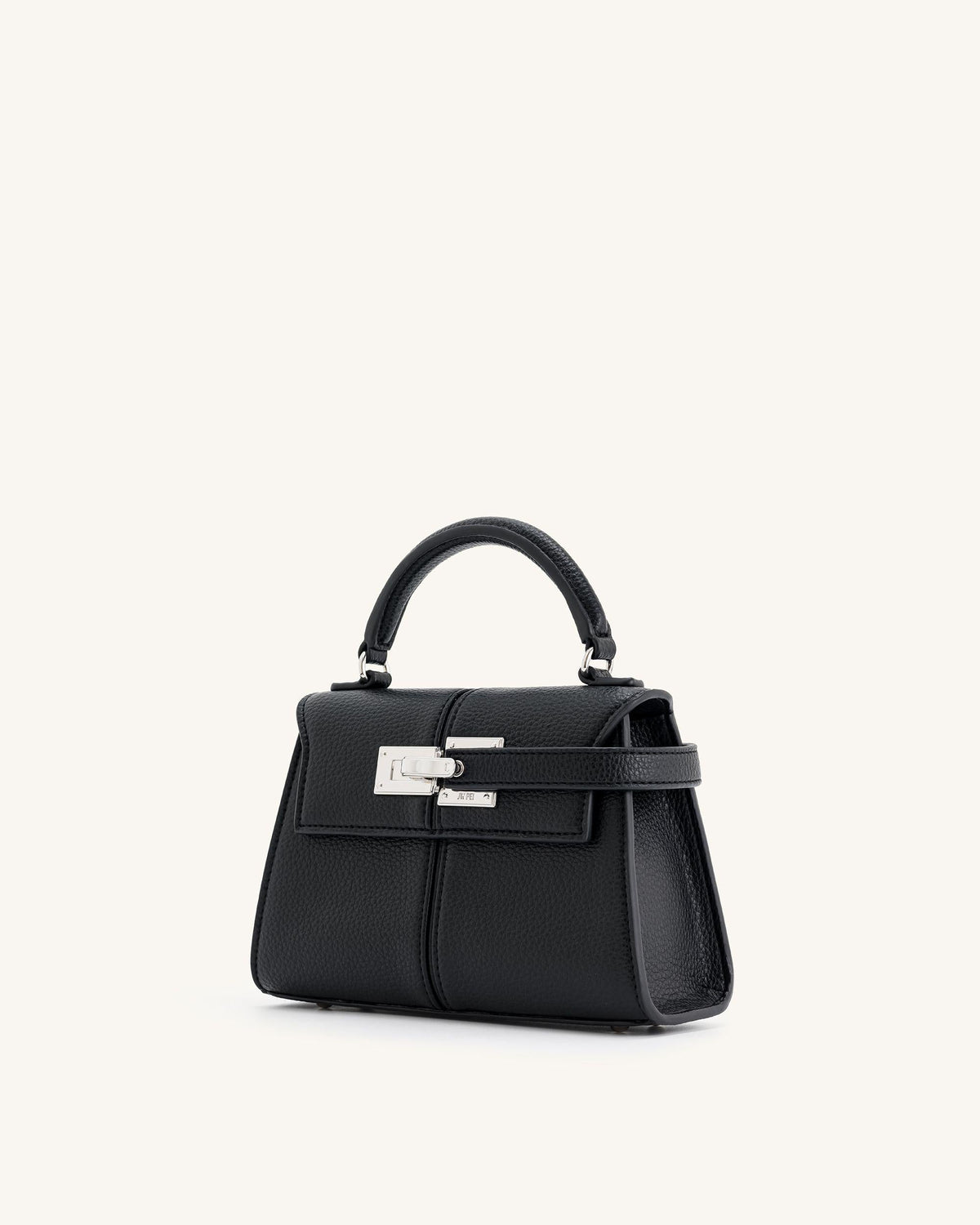 Bolso con asa superior - Negro