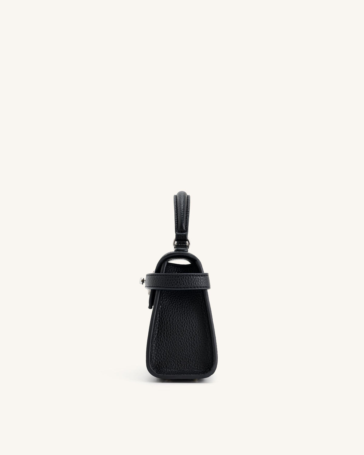 Bolso con asa superior - Negro