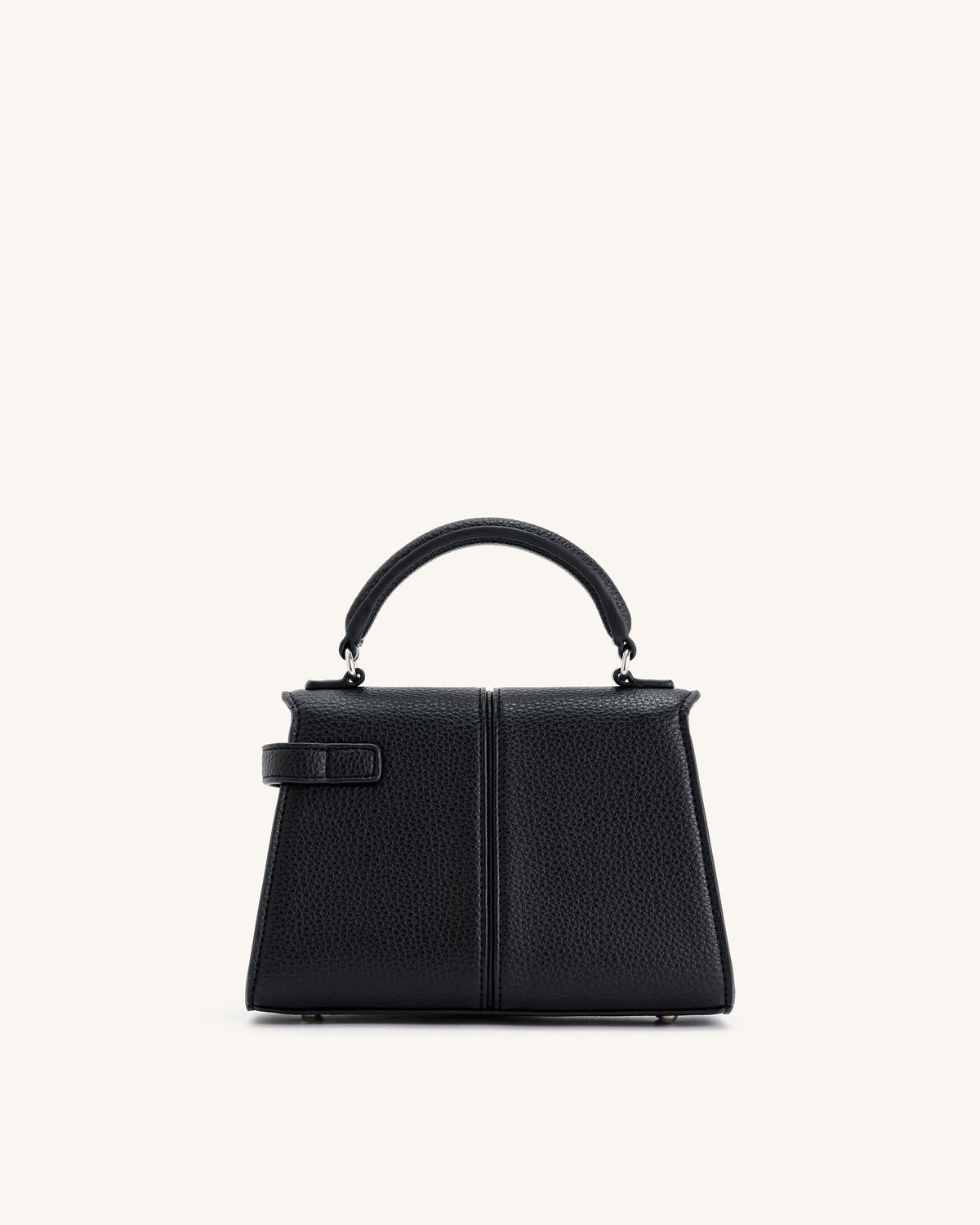 Bolso con asa superior - Negro