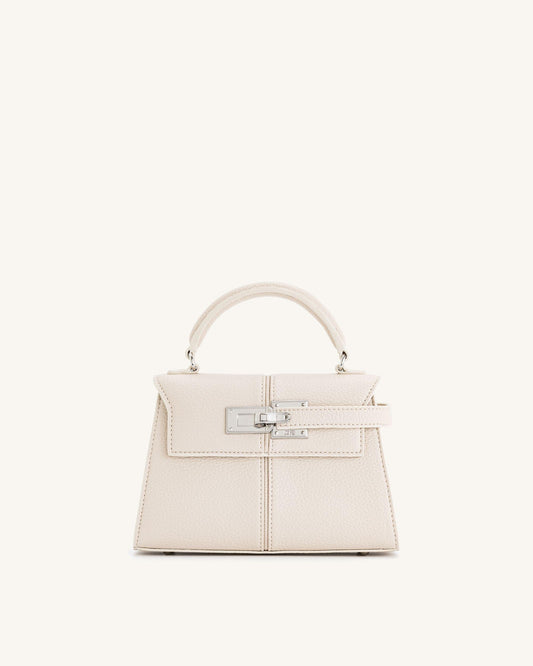 Bolso con asa superior - Blanco