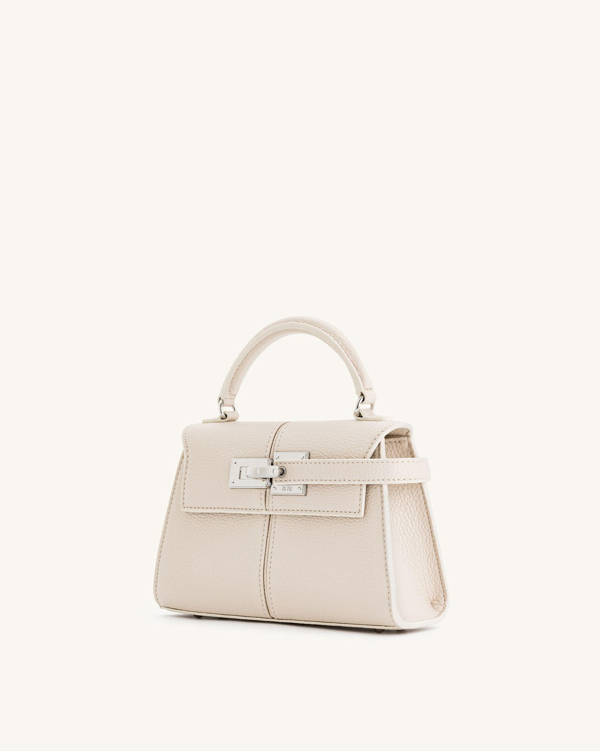 Bolso con asa superior - Blanco
