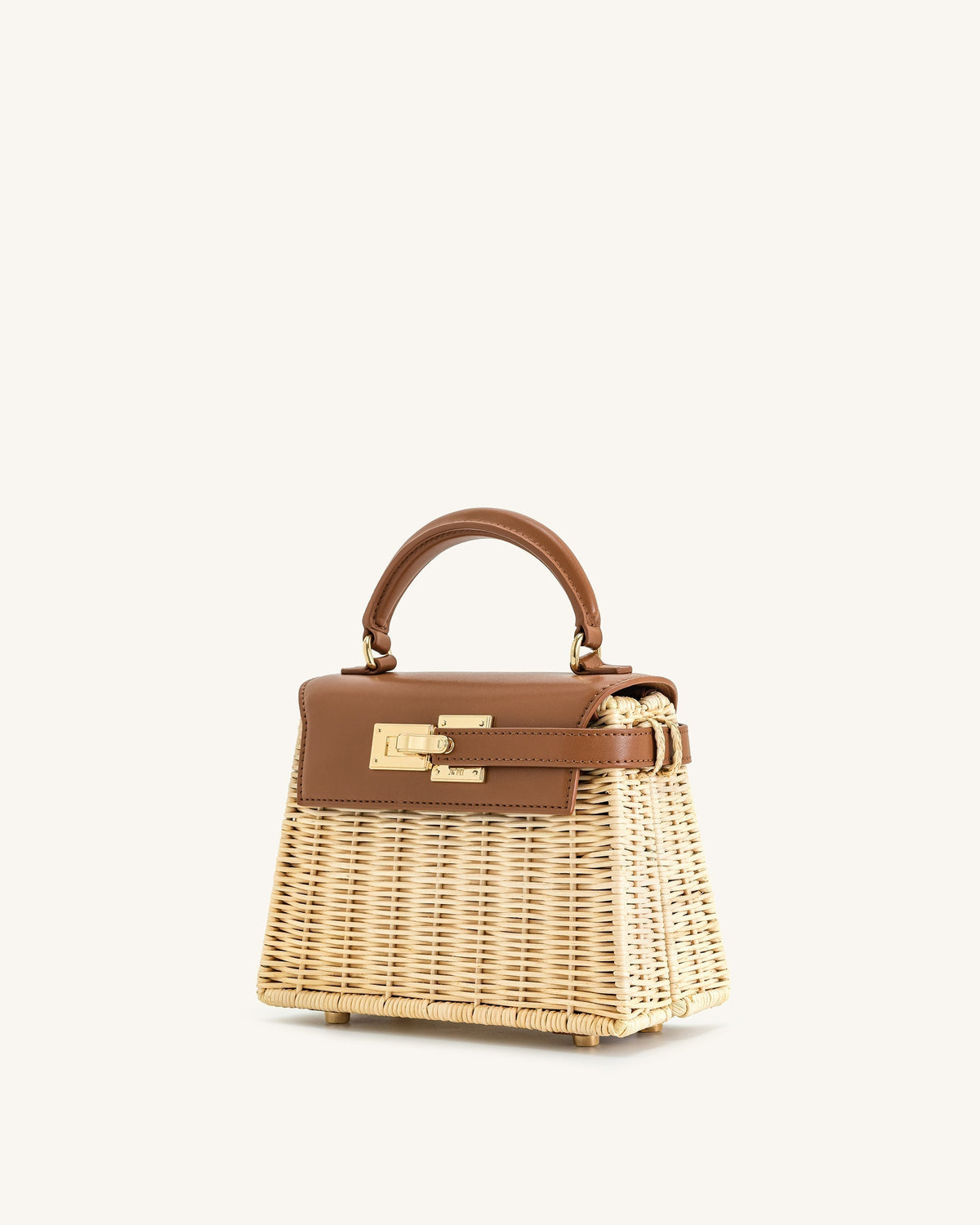 Bolso tejido - Marrón ratán
