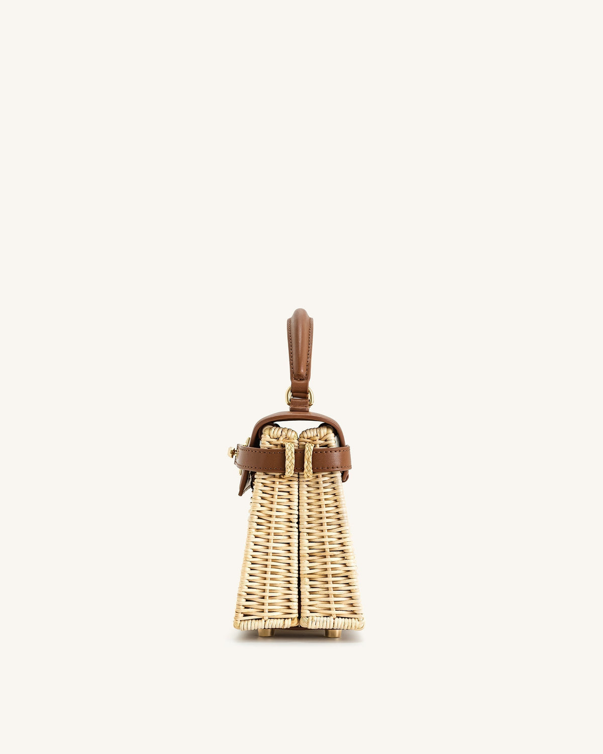 Bolso tejido - Marrón ratán