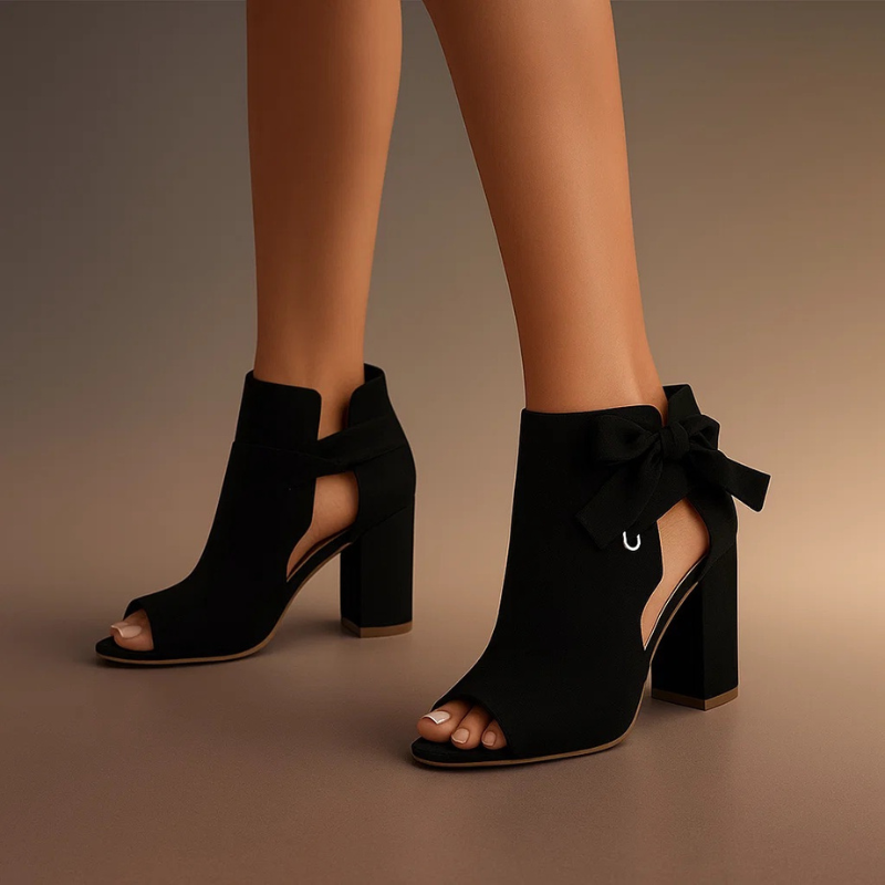 Tacones Elegantes con Nudo Sofia