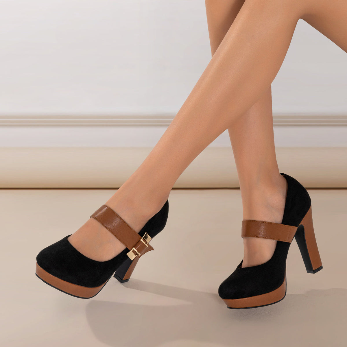 Zapatos de Salón Elegantes de Tacón Cómodo