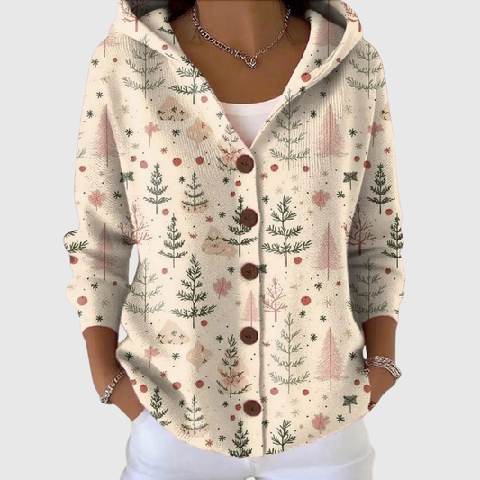 Cecilia | Chaqueta de punto con capucha