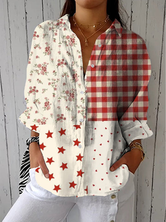 Bellori Milano | Blusa Romántica Floral Joséphine