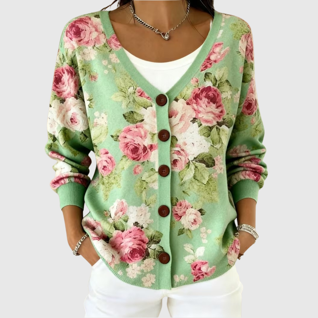 Patrizia | Chaqueta de punto abotonada