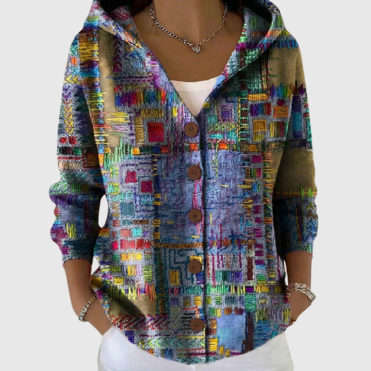 Gabriella | Chaqueta de punto con capucha