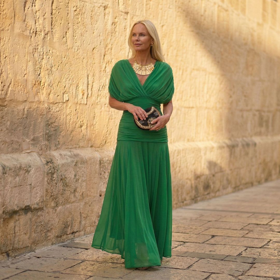 Sienna | Vestido elegante verde