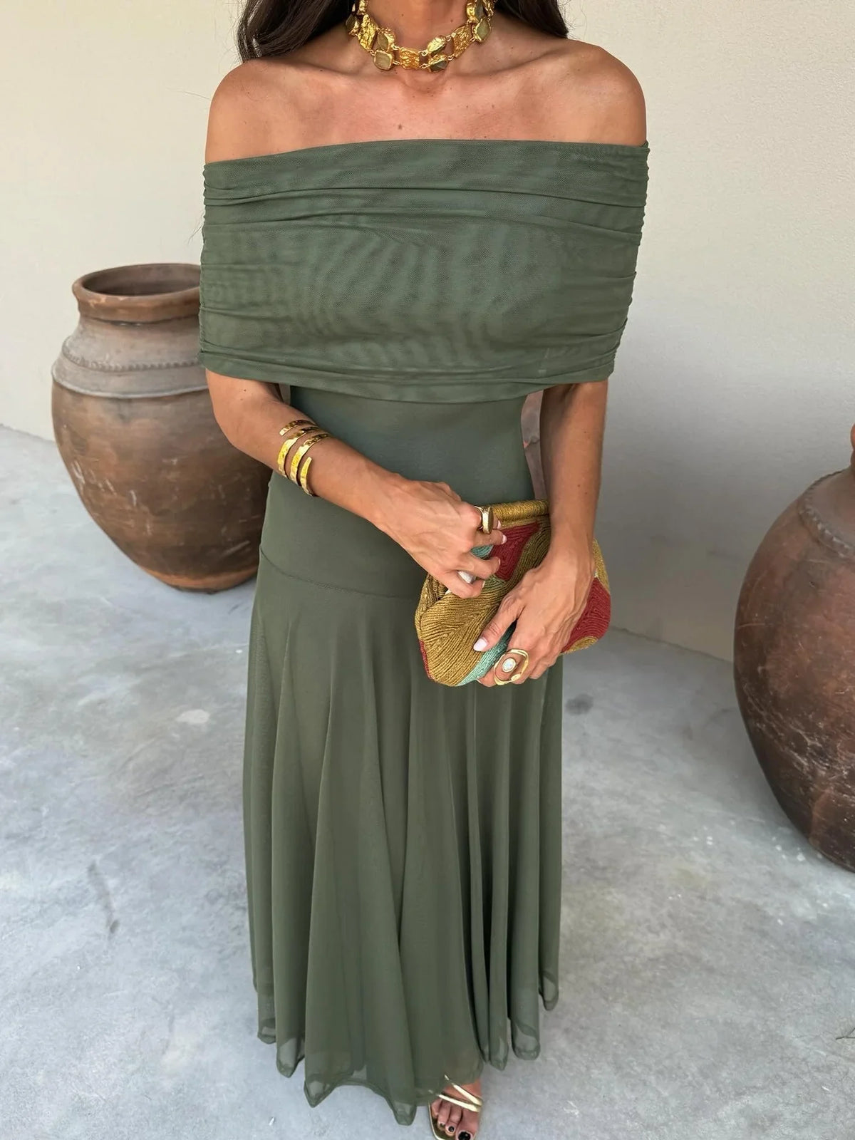 Rebeca | Vestido midi primavera