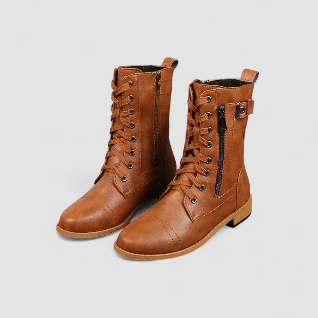 Sylvia | Botas western ortopédicas bordadas