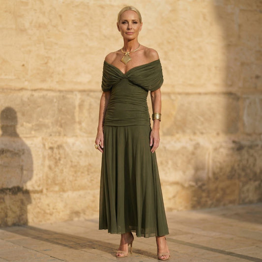 Jade | Vestido elegante verde