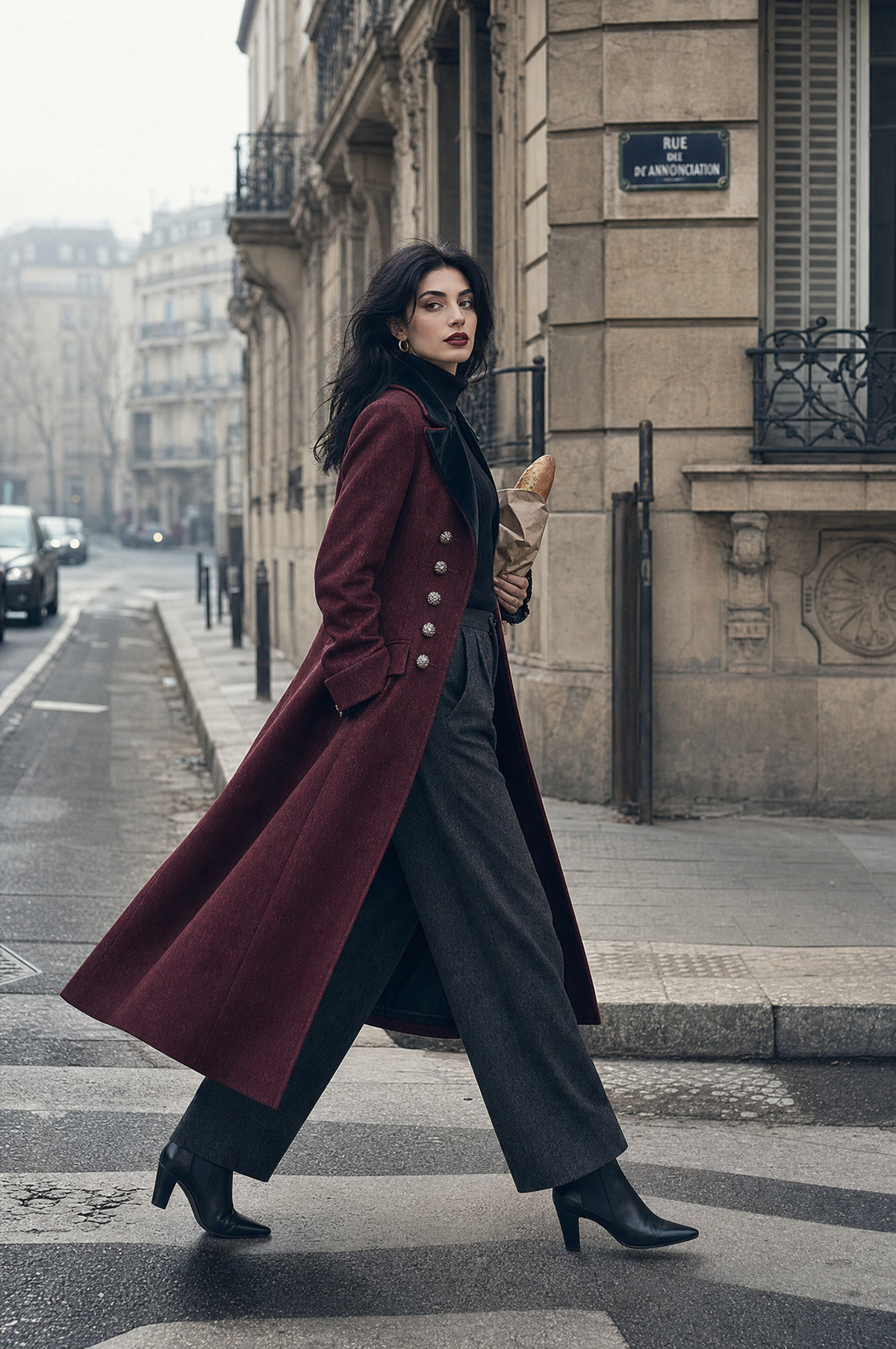 Abrigo Midi de Lana Quiet Luxury
