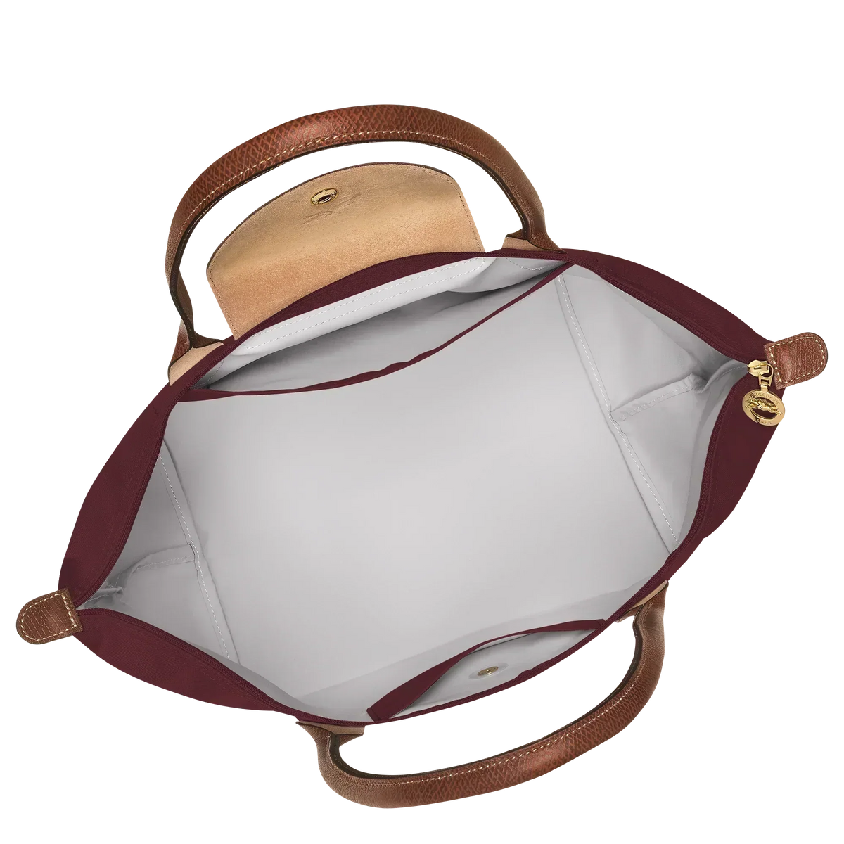 Bolso tote prémium Burdeos