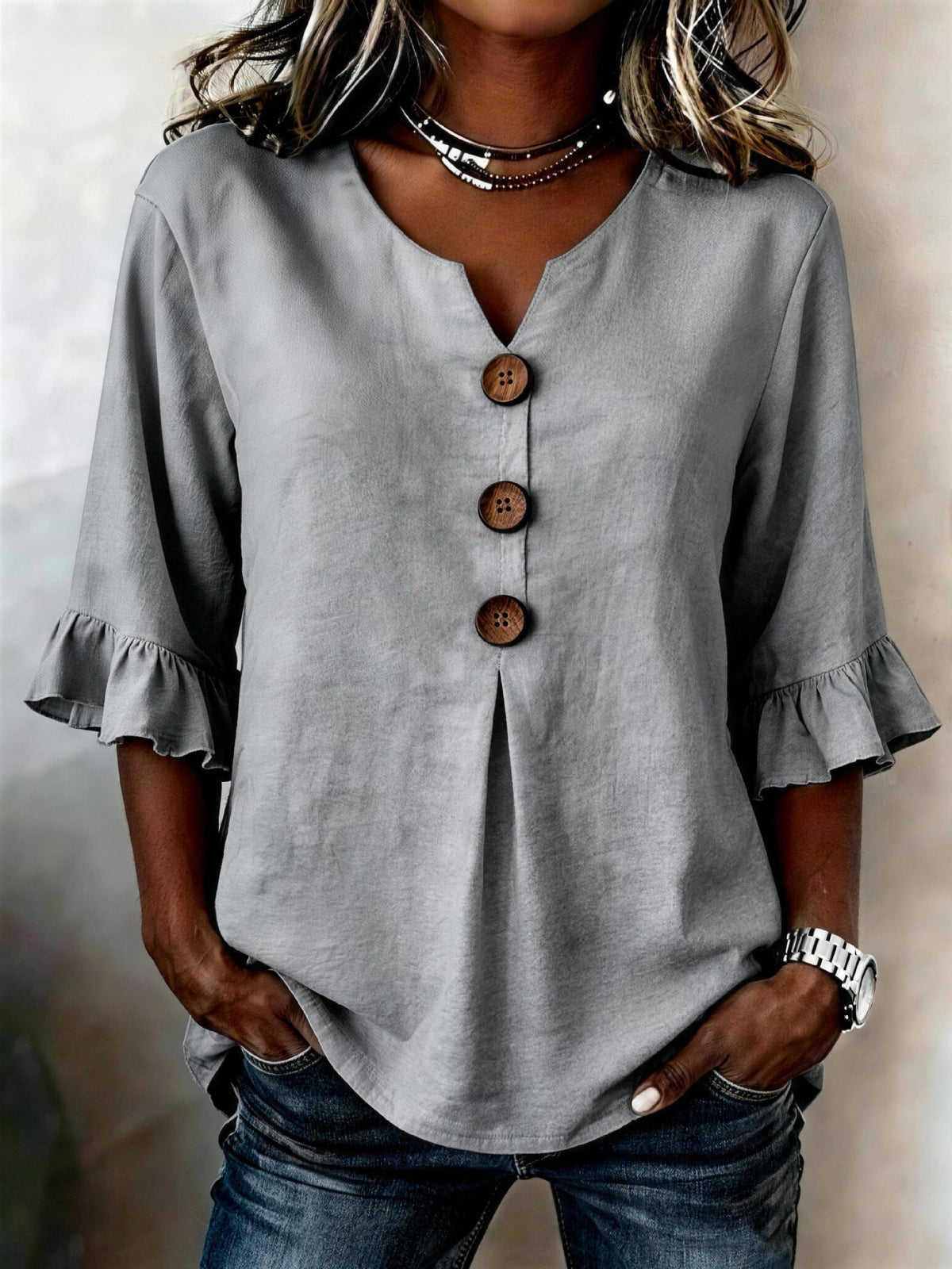 Bellori Milano | Blusa Artística Estampada Coralie