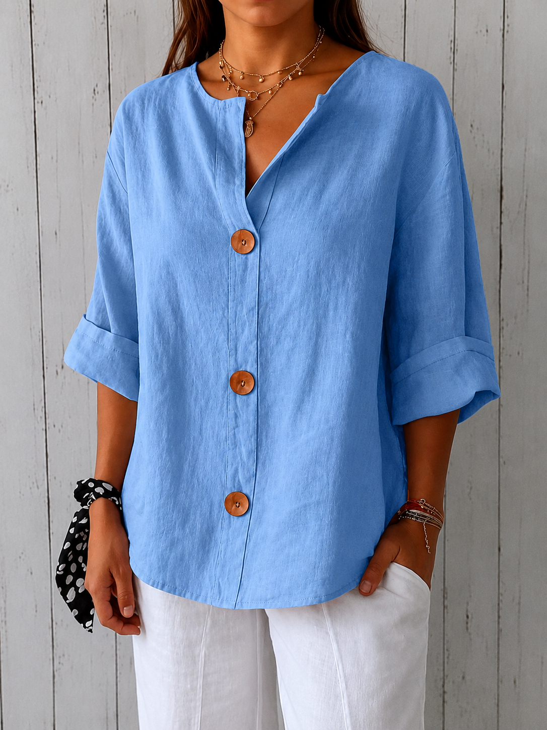 Bellori Milano | Blusa Refinada con Volantes Marie