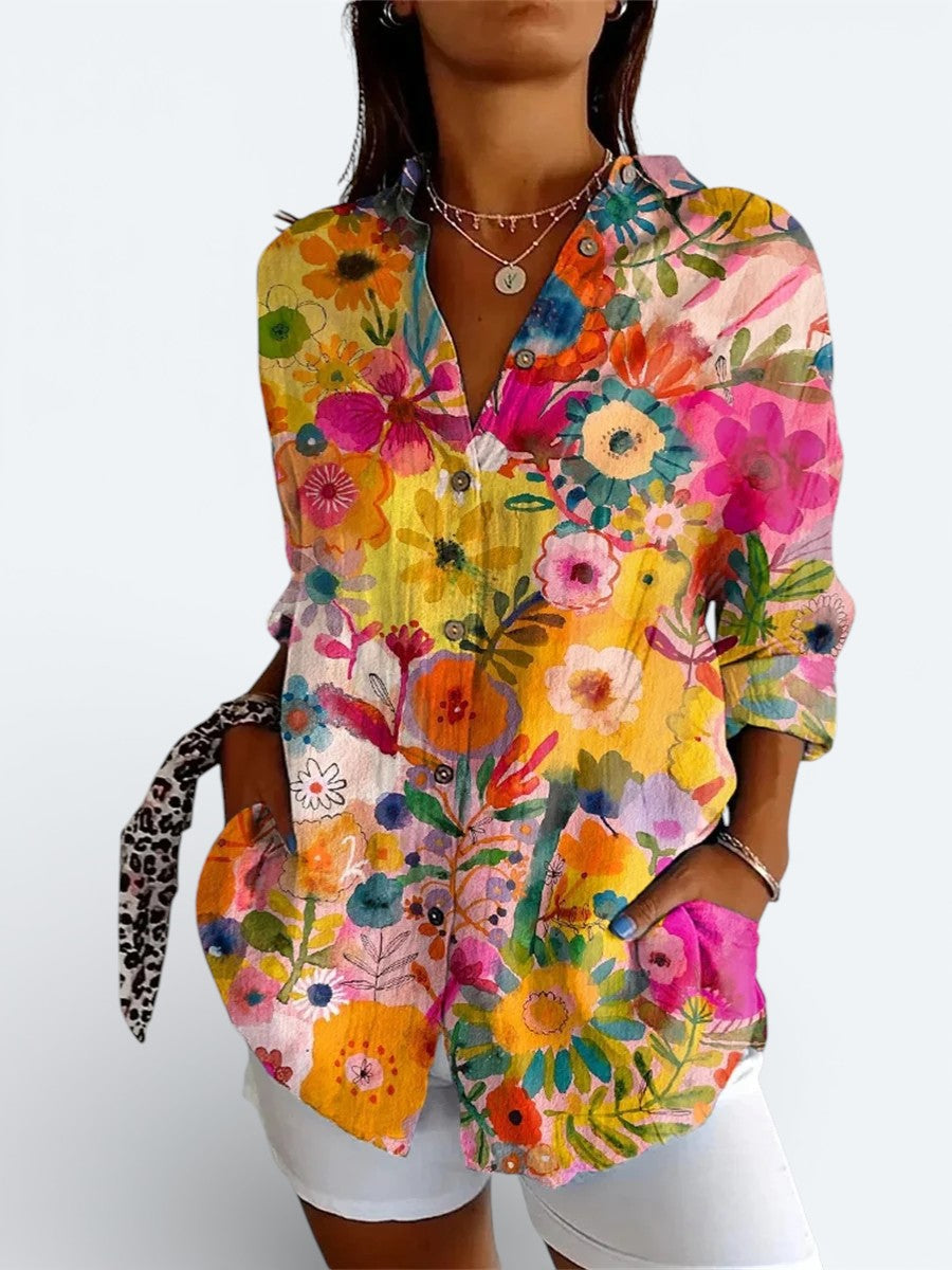 Bellori Milano | Blusa Chic Abotonada Aveline