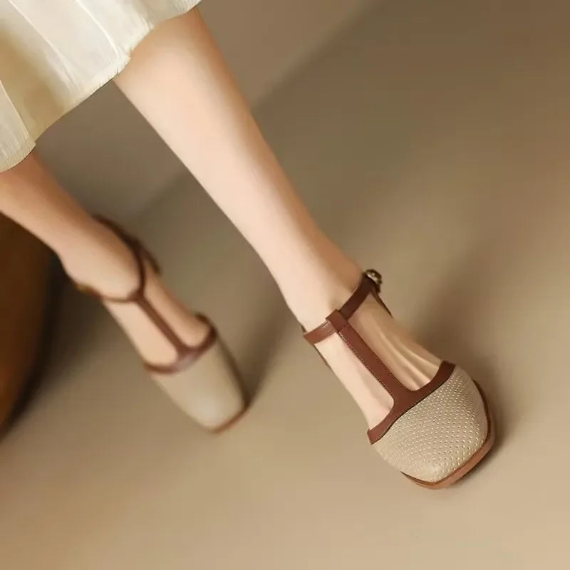 Zapatos Ortopédicos de Tacón Medio Catarina
