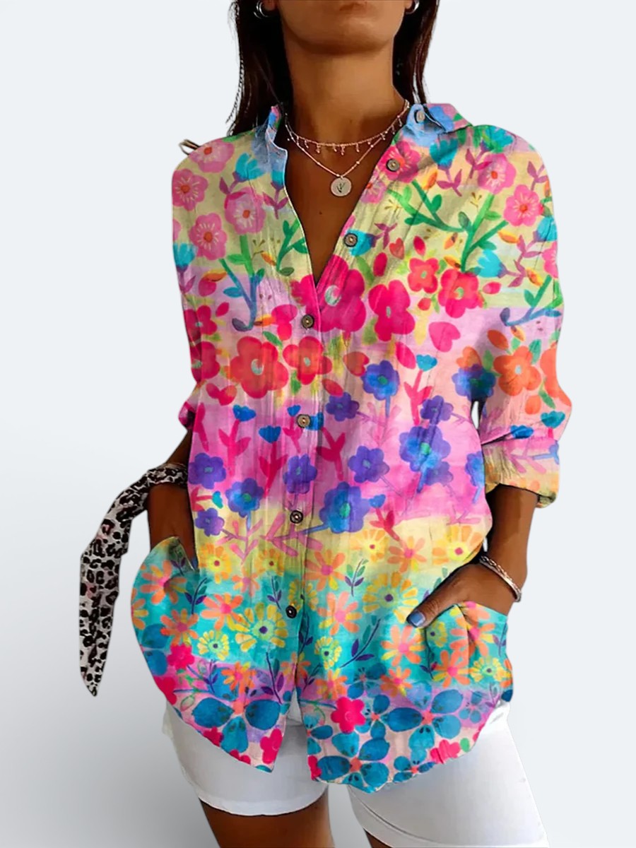 Bellori Milano | Blusa Chic Abotonada Aveline