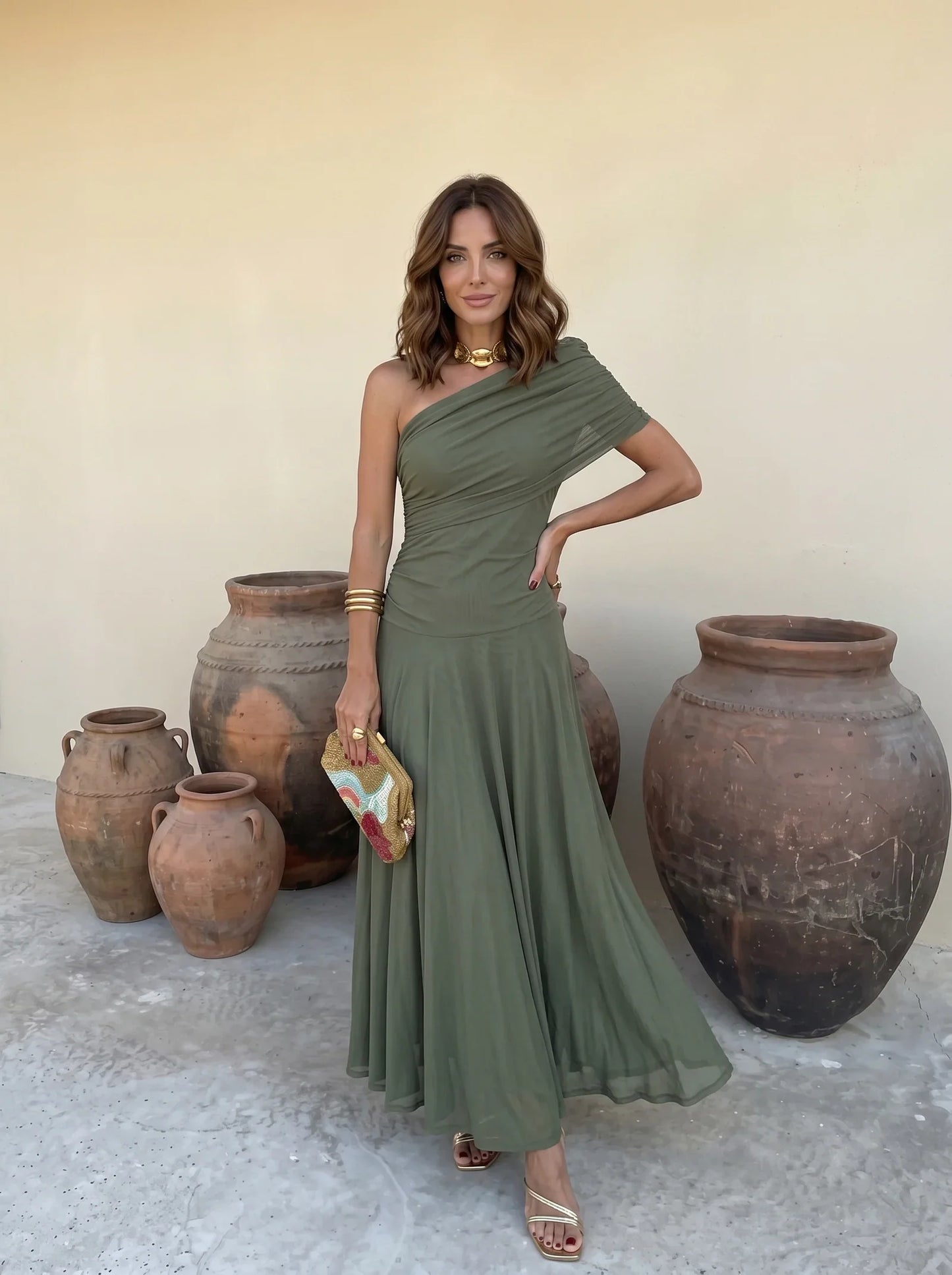 Rebeca | Vestido midi primavera