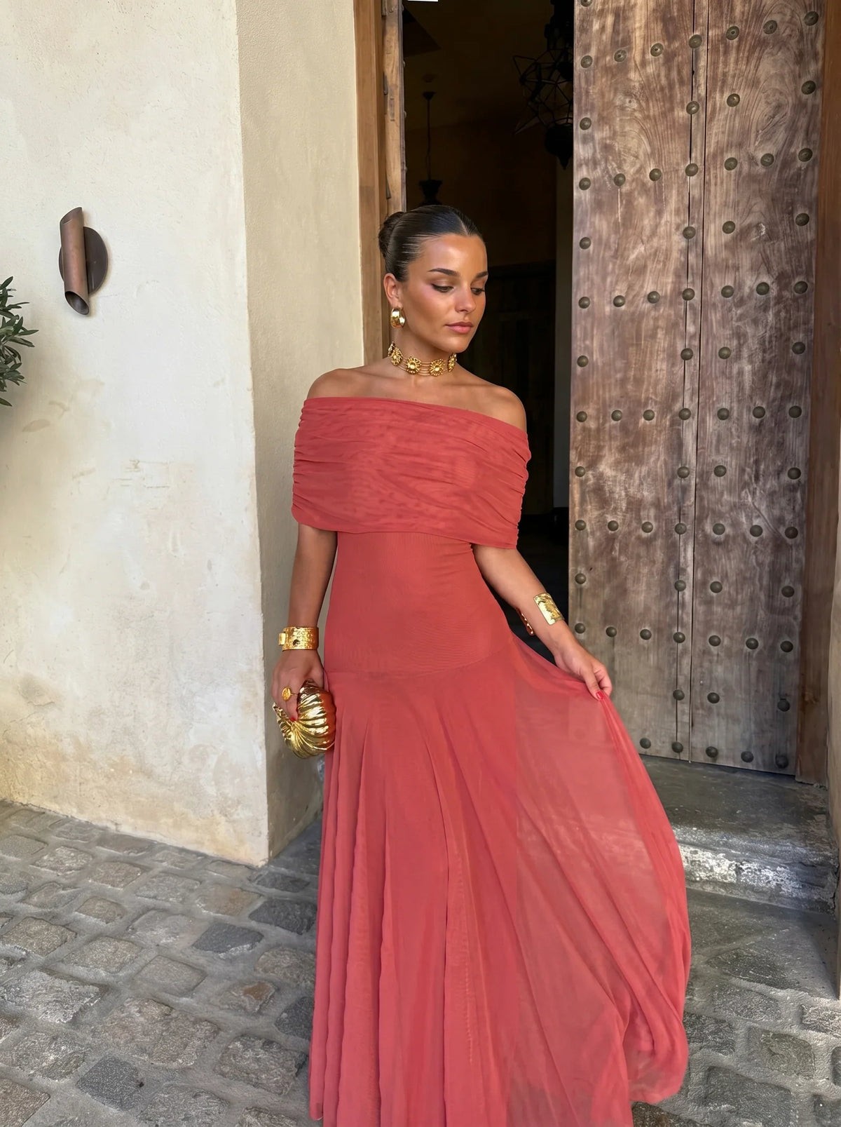 Rebeca | Vestido midi primavera