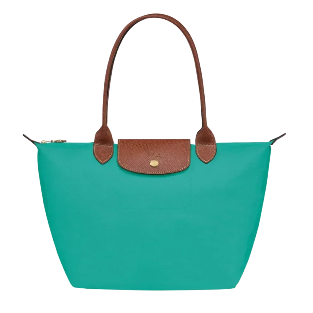 Bolso tote prémium Turquesa