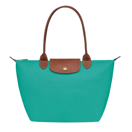 Bolso tote prémium Turquesa