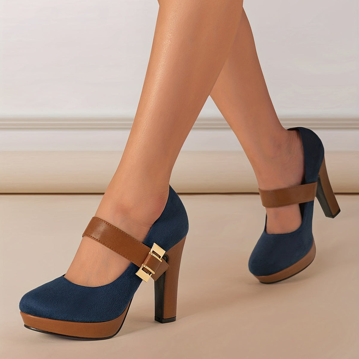 Zapatos de Salón Elegantes de Tacón Cómodo