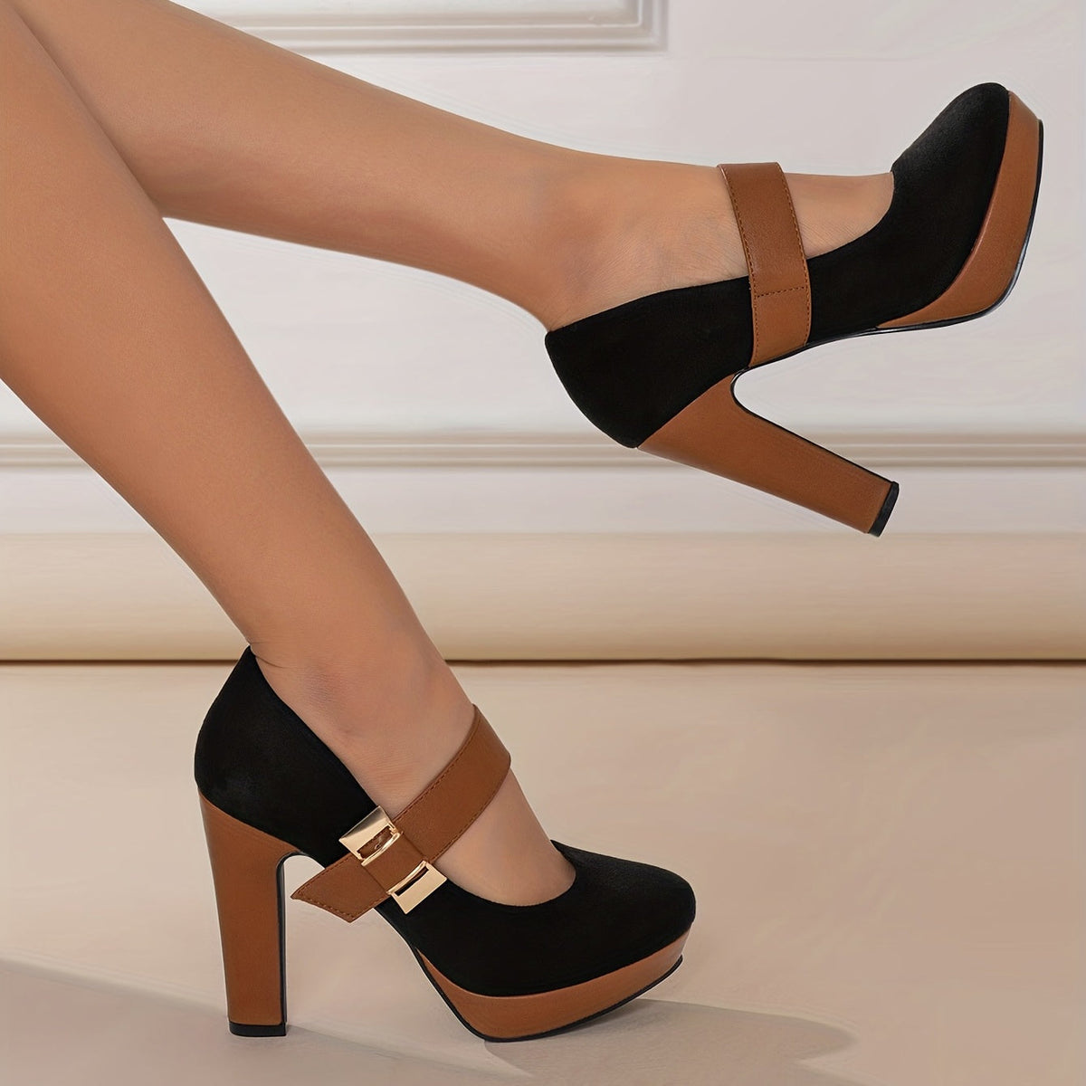 Zapatos de Salón Elegantes de Tacón Cómodo