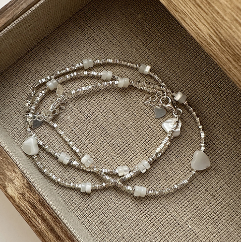 Colección de Pulseras Vintage de Perlas