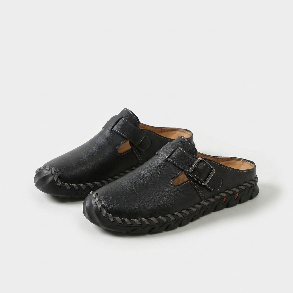 Marly - Sandalia de tipo mule cómoda con hebilla