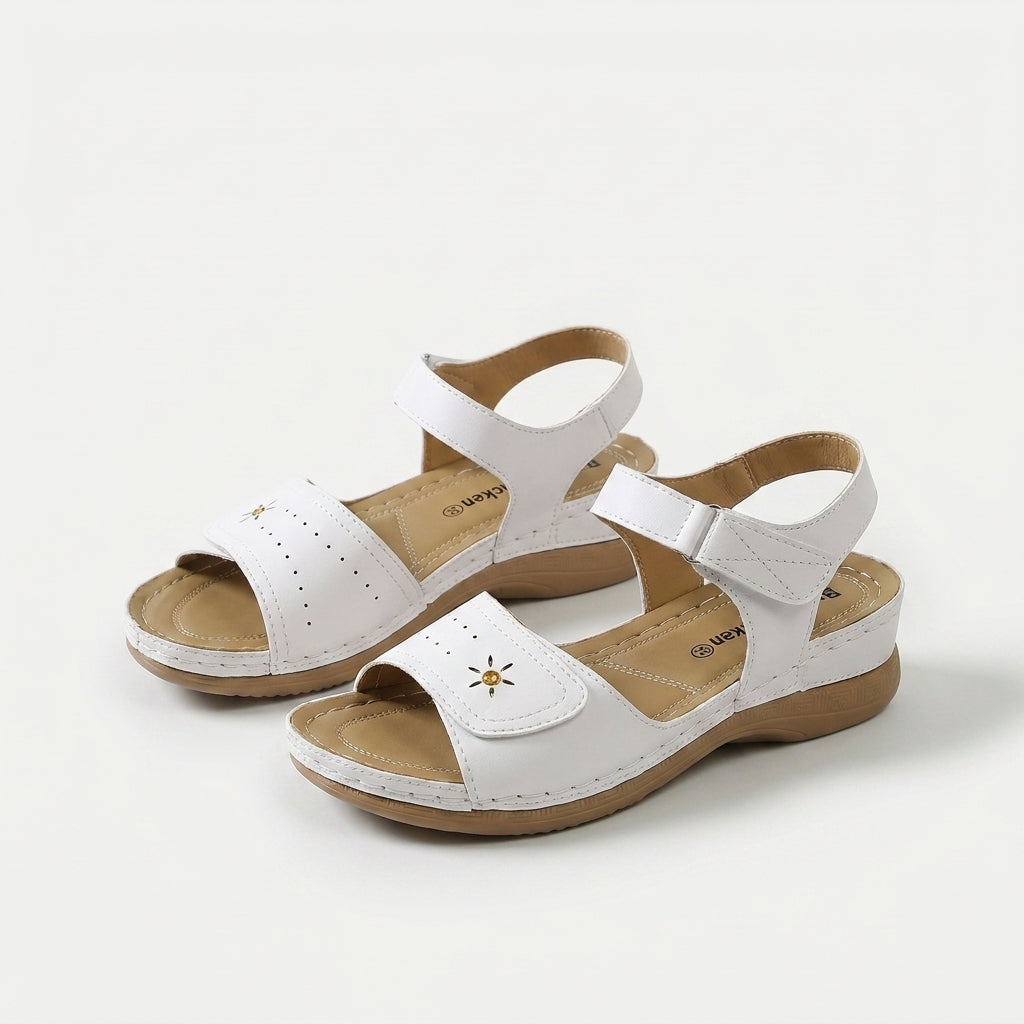 Liana - Sandalia de verano ligera con cierre de velcro